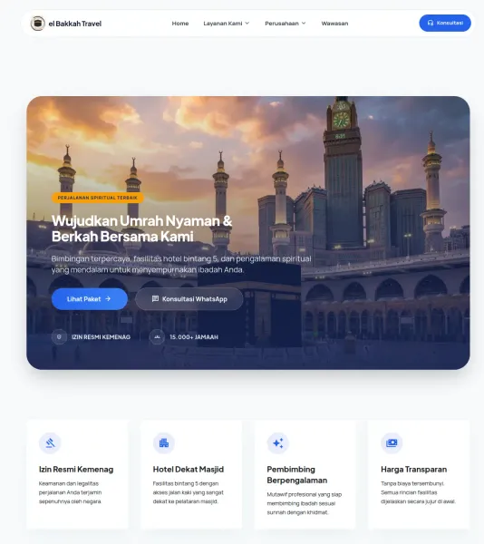 Solusi Digital untuk Travel Umroh & Haji