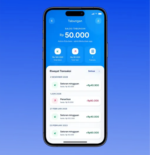 Screenshot of Kelasify - Template Website Manajemen Kelas Modern